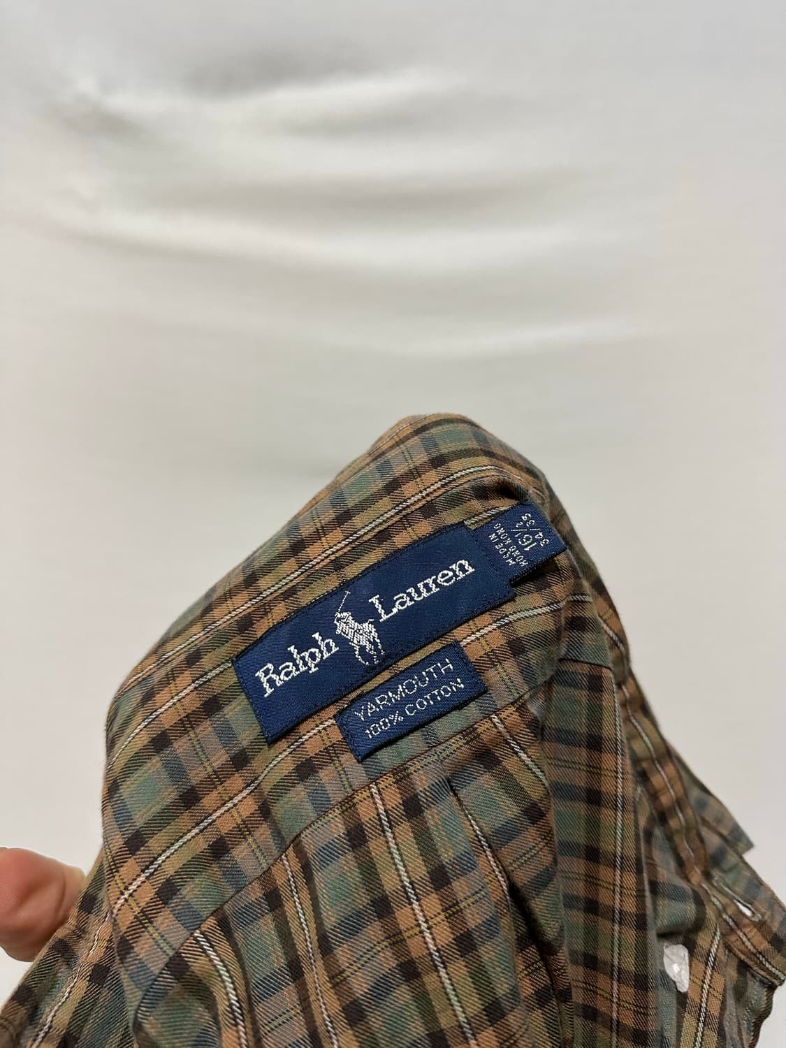 폴로 랄프로렌 체크 셔츠 상품이미지3