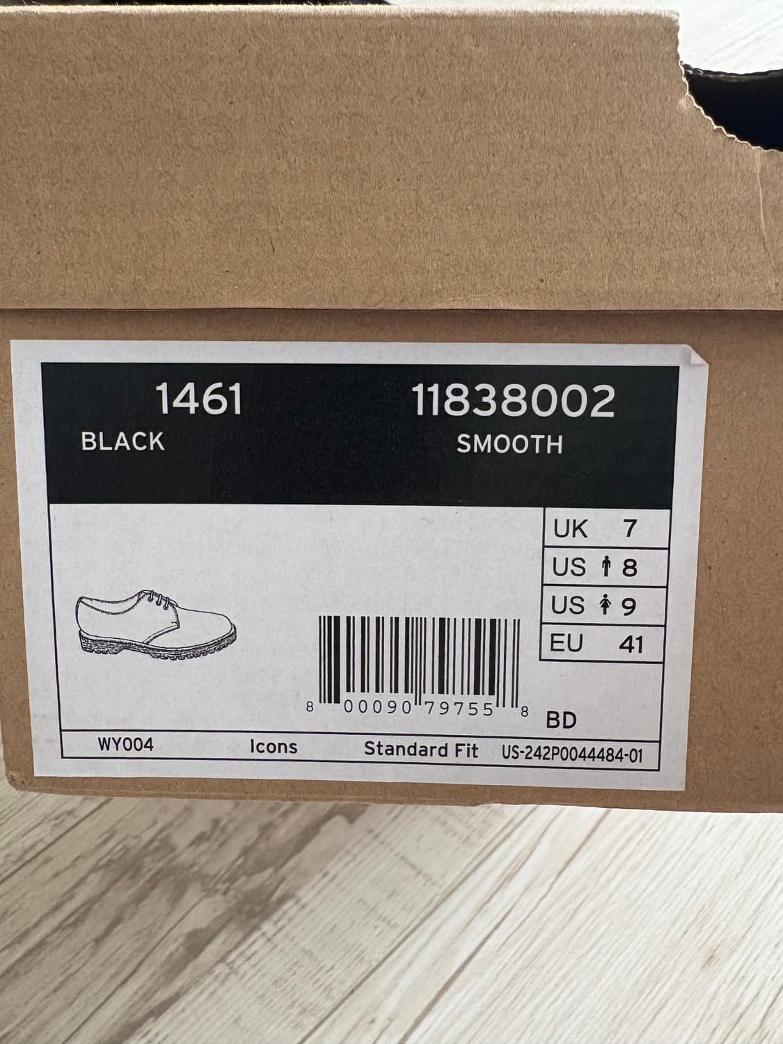 닥터마틴 1461 3홀 스무스 260 상품이미지8