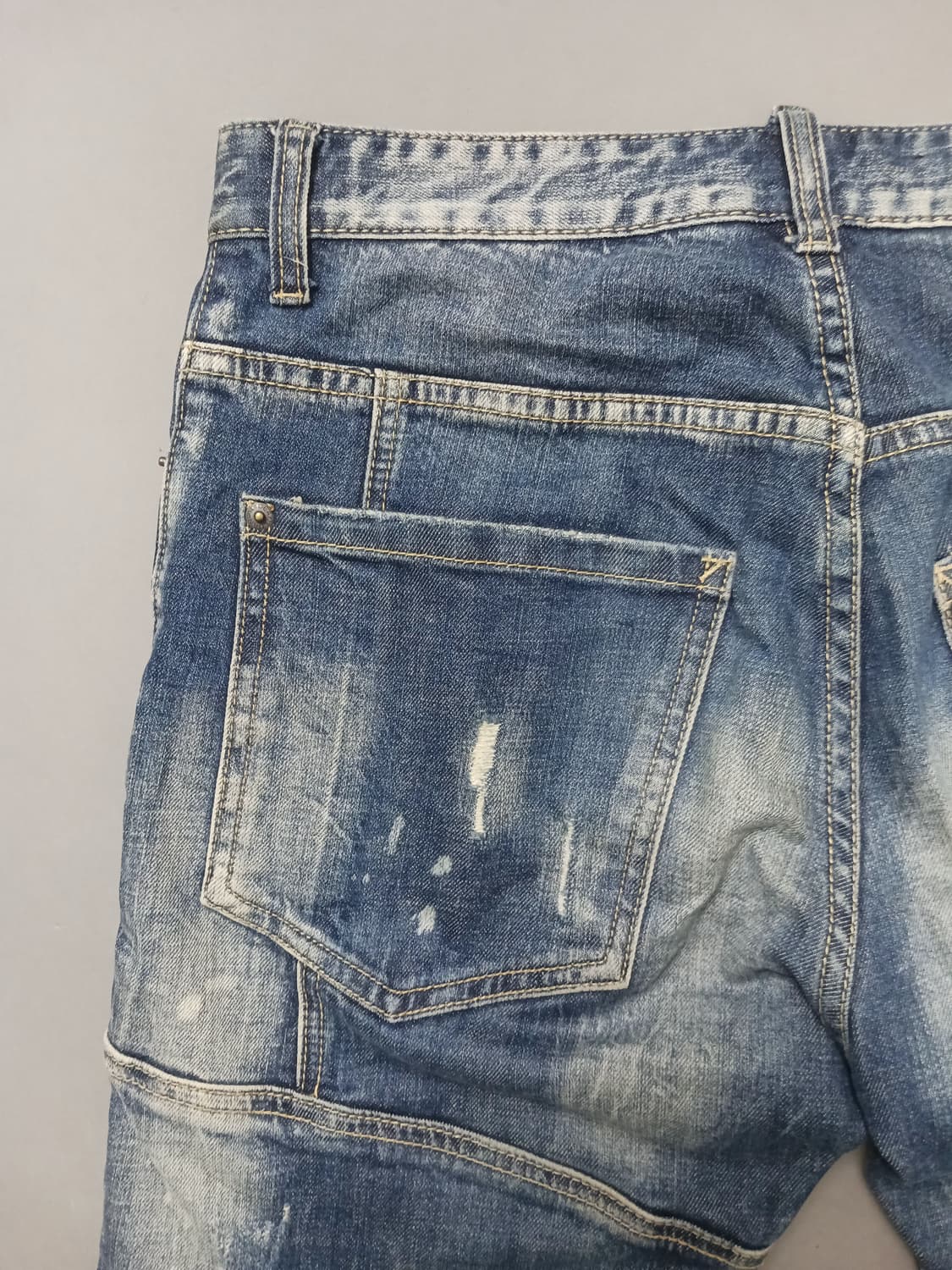 [32] 디스퀘어드2 메탈패치 바이커진 청바지 상품이미지8