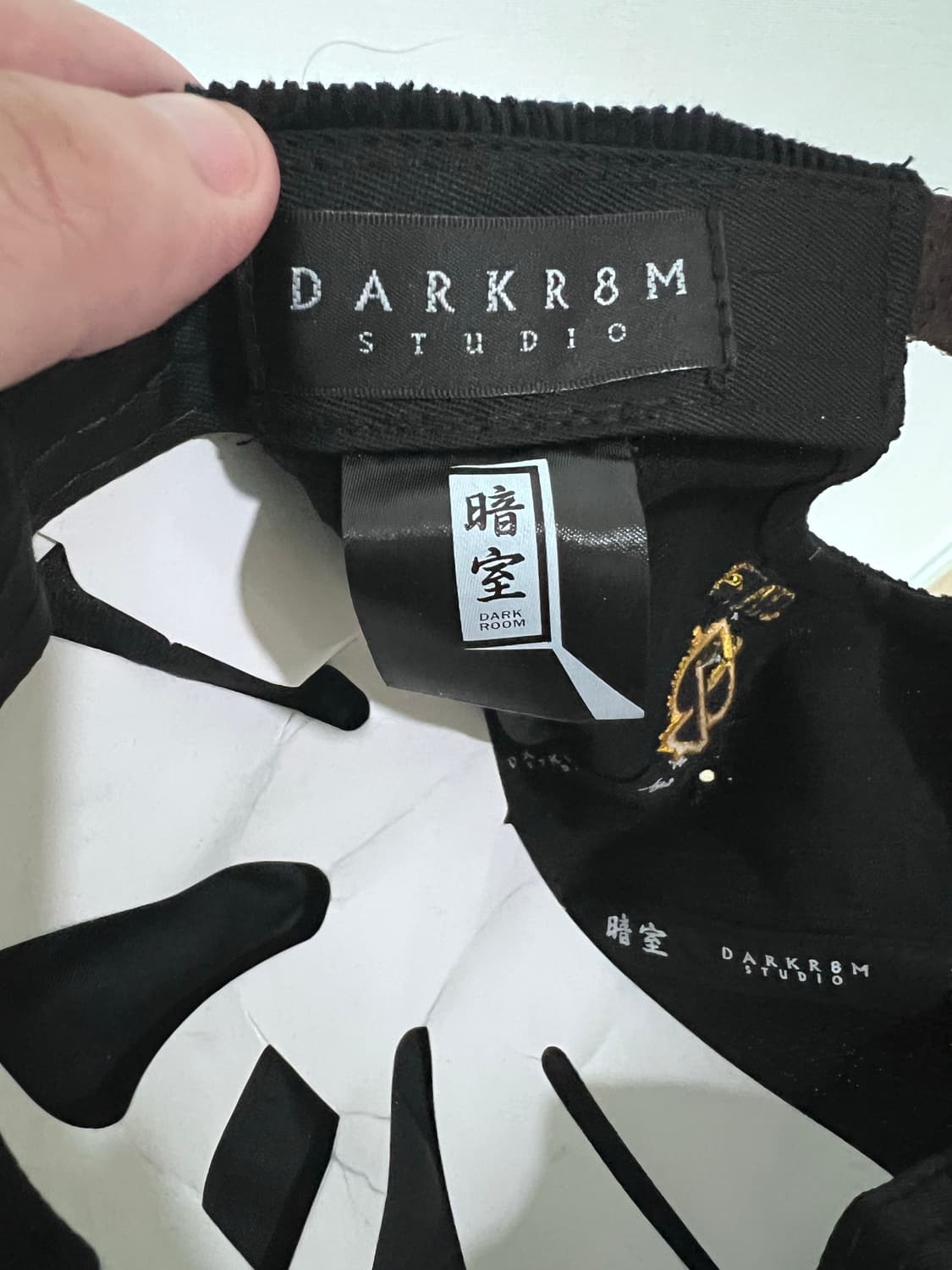 다크룸 시바스리갈 콜라보 코듀로이 볼캡 사이먼디 쌈디 상품이미지4