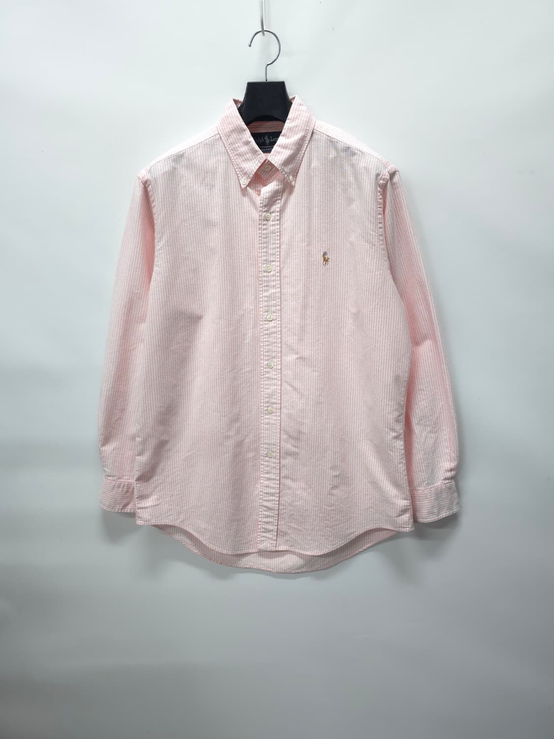 폴로 랄프로렌 00's 남성 핑크 스트라이프 옥스퍼드 셔츠(105) 상품이미지1