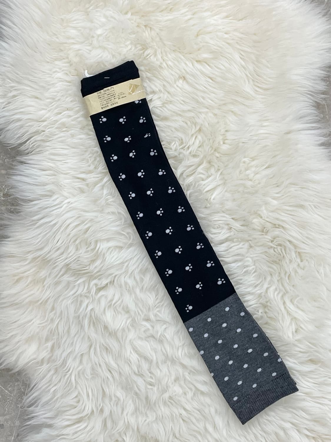 JPN 울 패턴 레그워머 상품이미지3