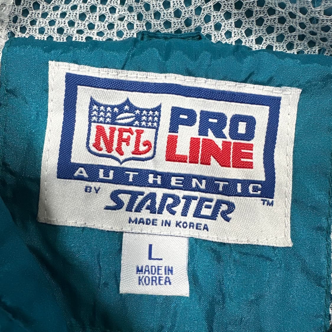 ✨ (새상품 세트) NFL 스타터 마이애미 돌핀스 바람막이 자켓 상품이미지8