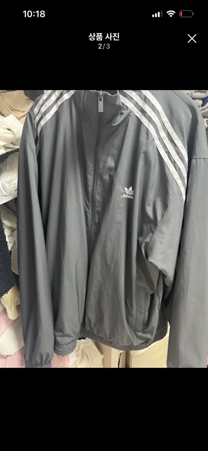 아디다스 아딜레니움 트랙탑 M 그레이 상품이미지2