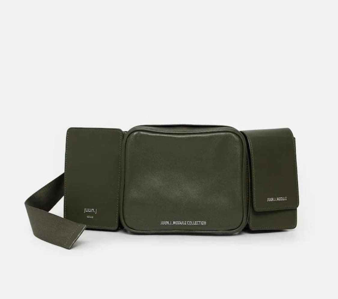 준지 모듈 가죽힙색 컬렉션라인 상품이미지1