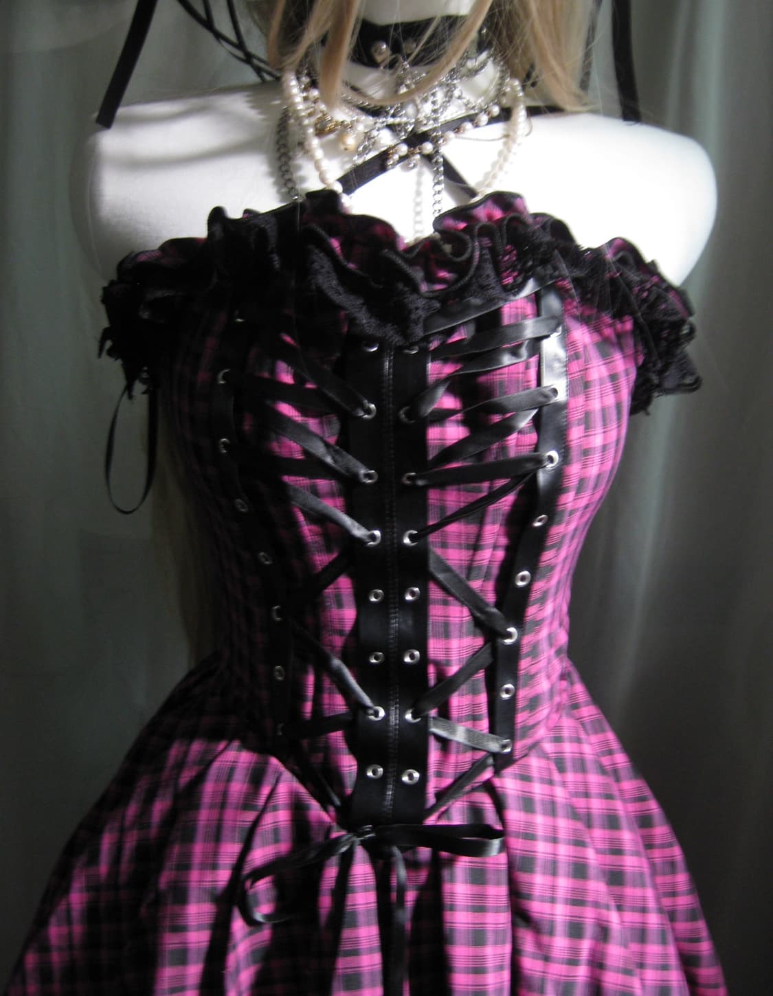 Dark in love gothic dress 고스 드레스  상품이미지3