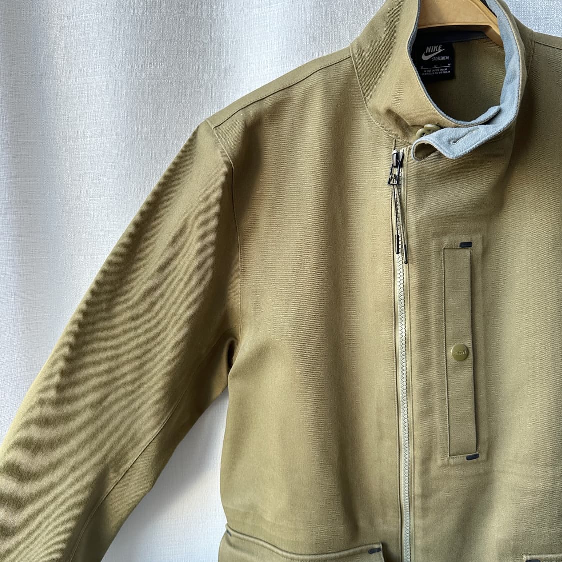 나이키 NSW 사이드라인 자켓 밀리터리 카키 M 상품이미지2