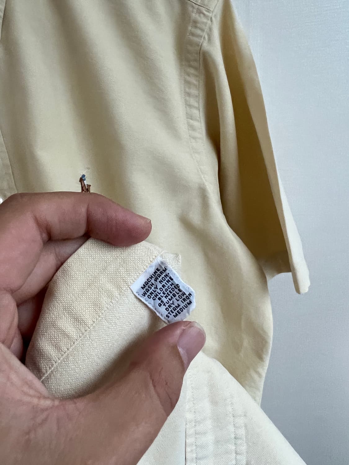 폴로 솔리드 반팔셔츠  상품이미지5