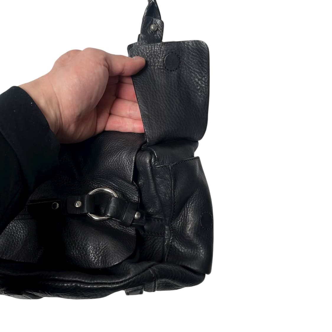 David&scotti 모터사이클 레더 백 상품이미지4