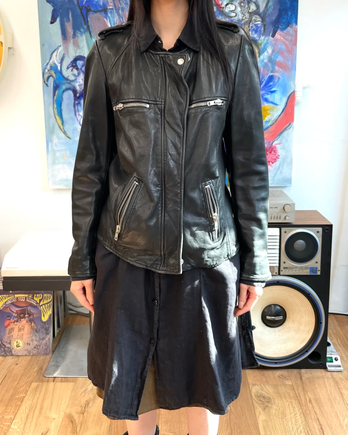 [38] 이자벨마랑 레더 자켓 상품이미지2