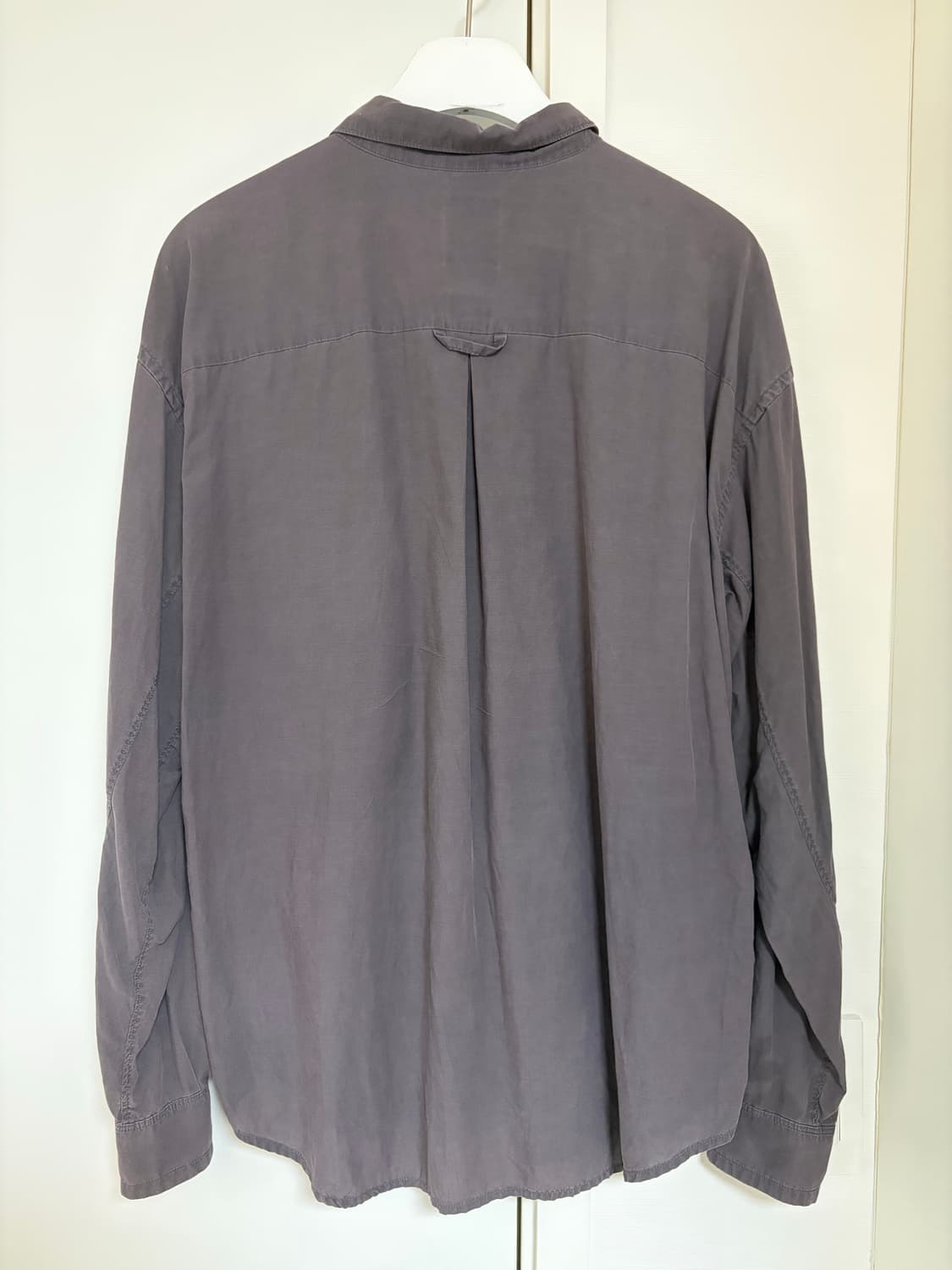 폴리테루 텐코 셔츠 퍼플그레이 상품이미지2