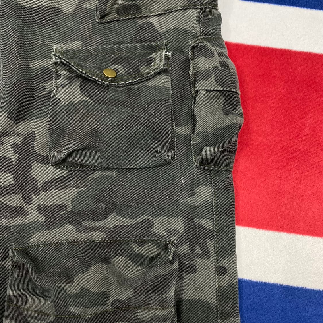 밀리터리 멀티카고팬츠 S 상품이미지4