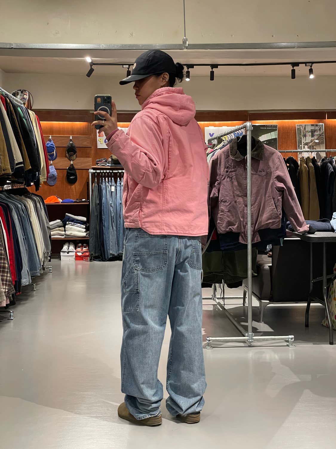 빈티지 쉐르파 엑티브 워크 자켓 상품이미지3