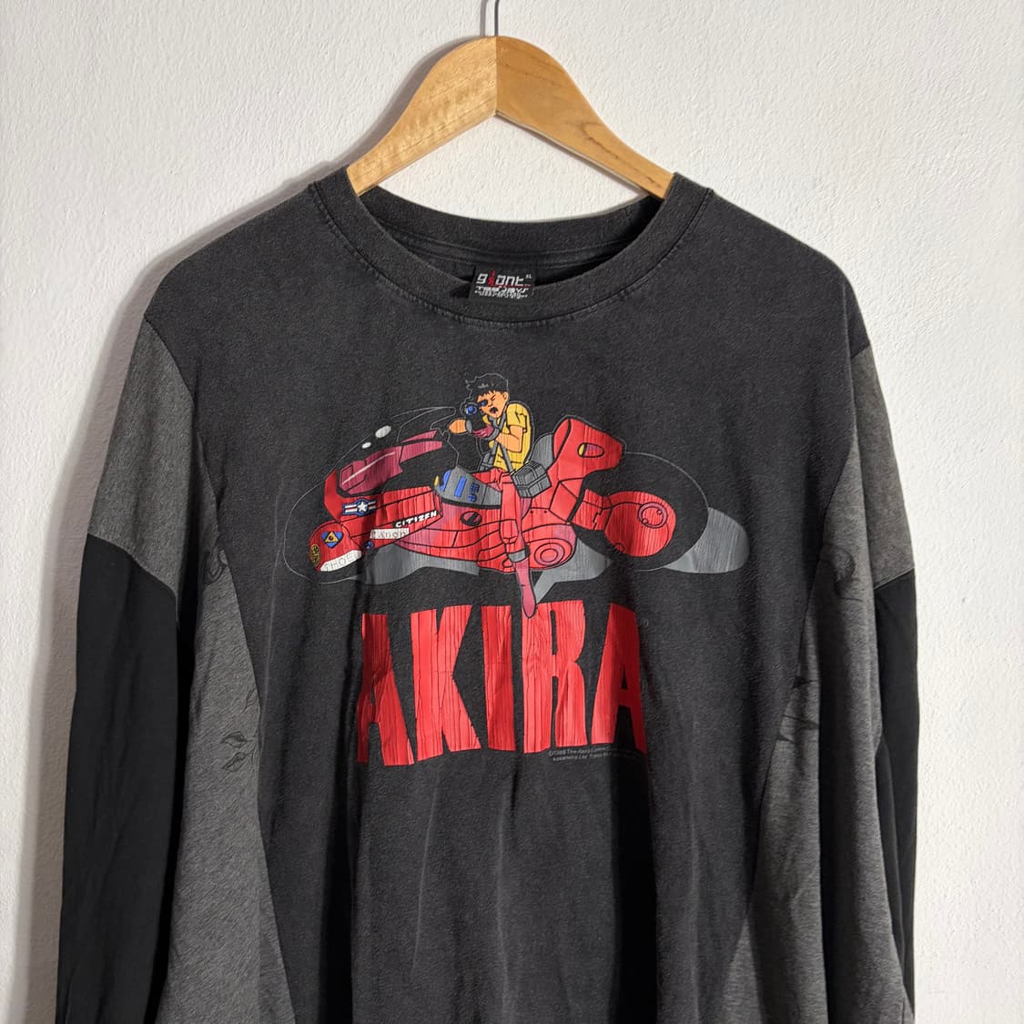 90s USA AKIRA 롱슬리브 티셔츠(XL) 상품이미지2