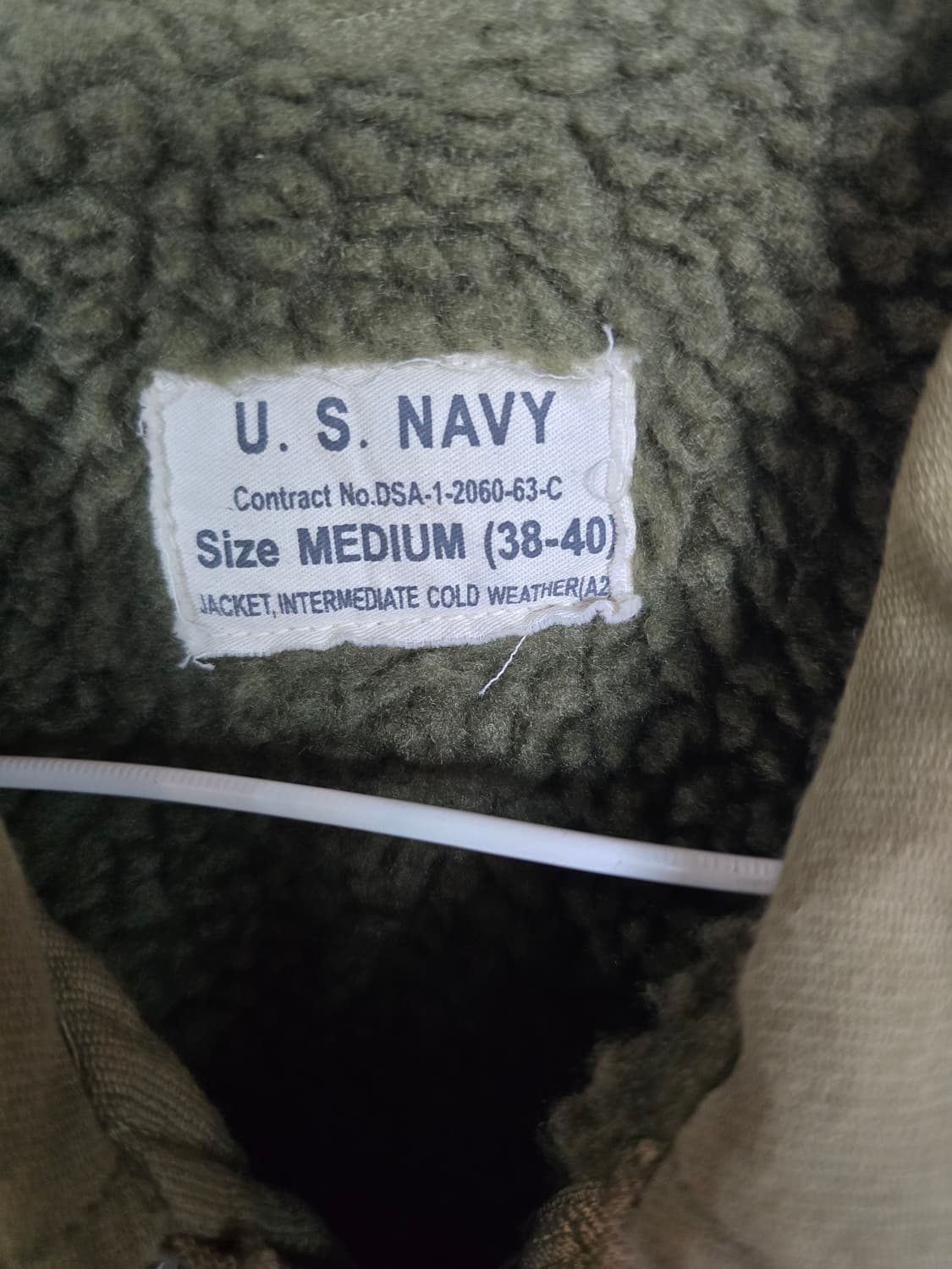 미해군 USN 겨울자켓 상품이미지4