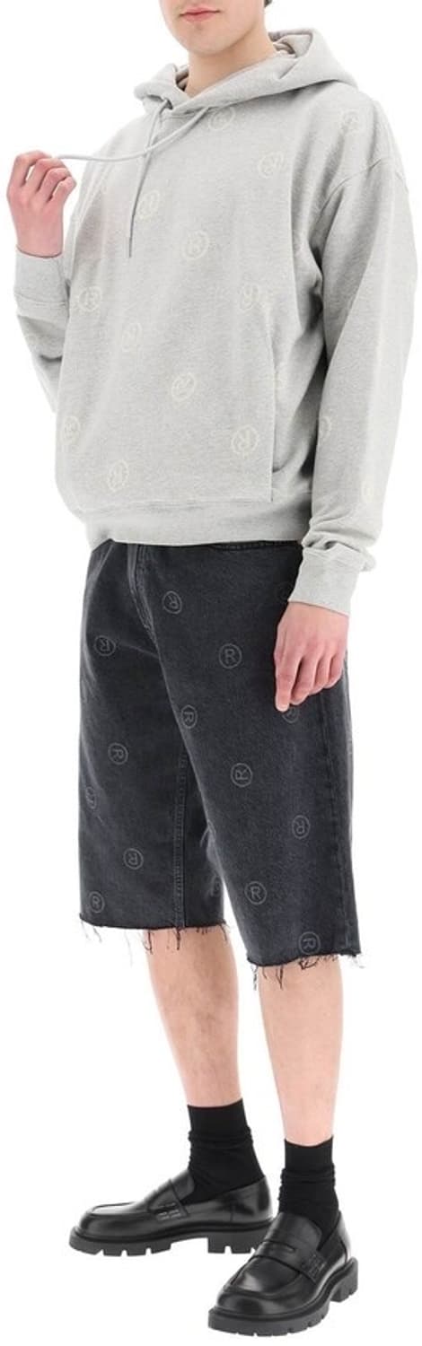 마틴로즈 모노그램 데님 쇼츠 상품이미지2