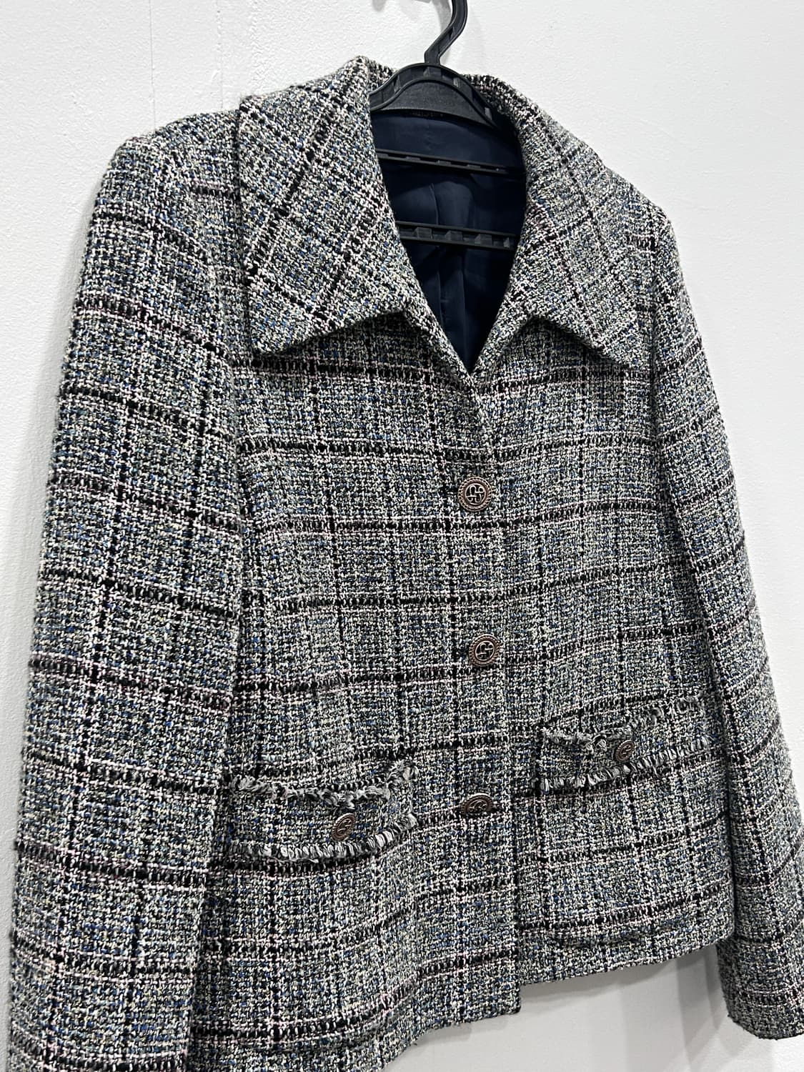 온앤온 On&On 카라 트위드 자켓 여성 85 상품이미지3