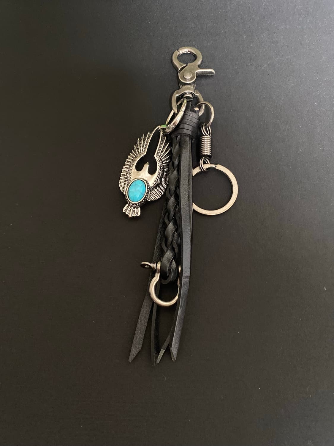 터키석 에스닉 키링 상품이미지1