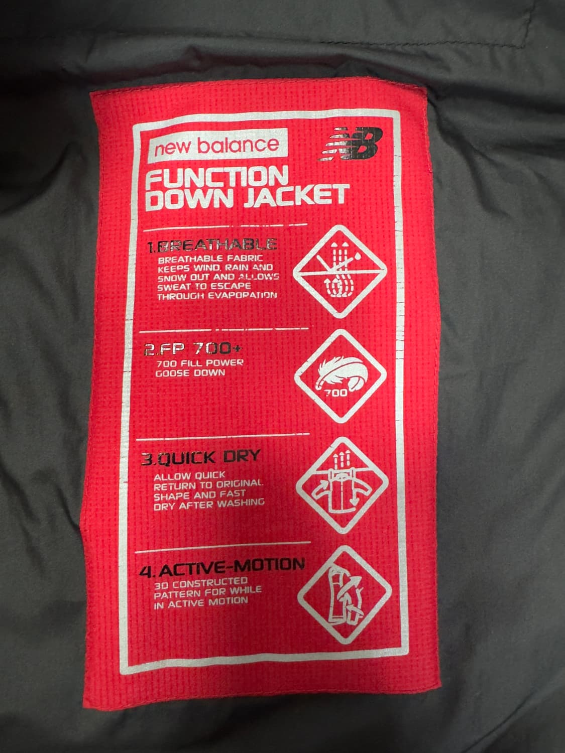 뉴발란스 대장급 헤비구스다운  상품이미지4