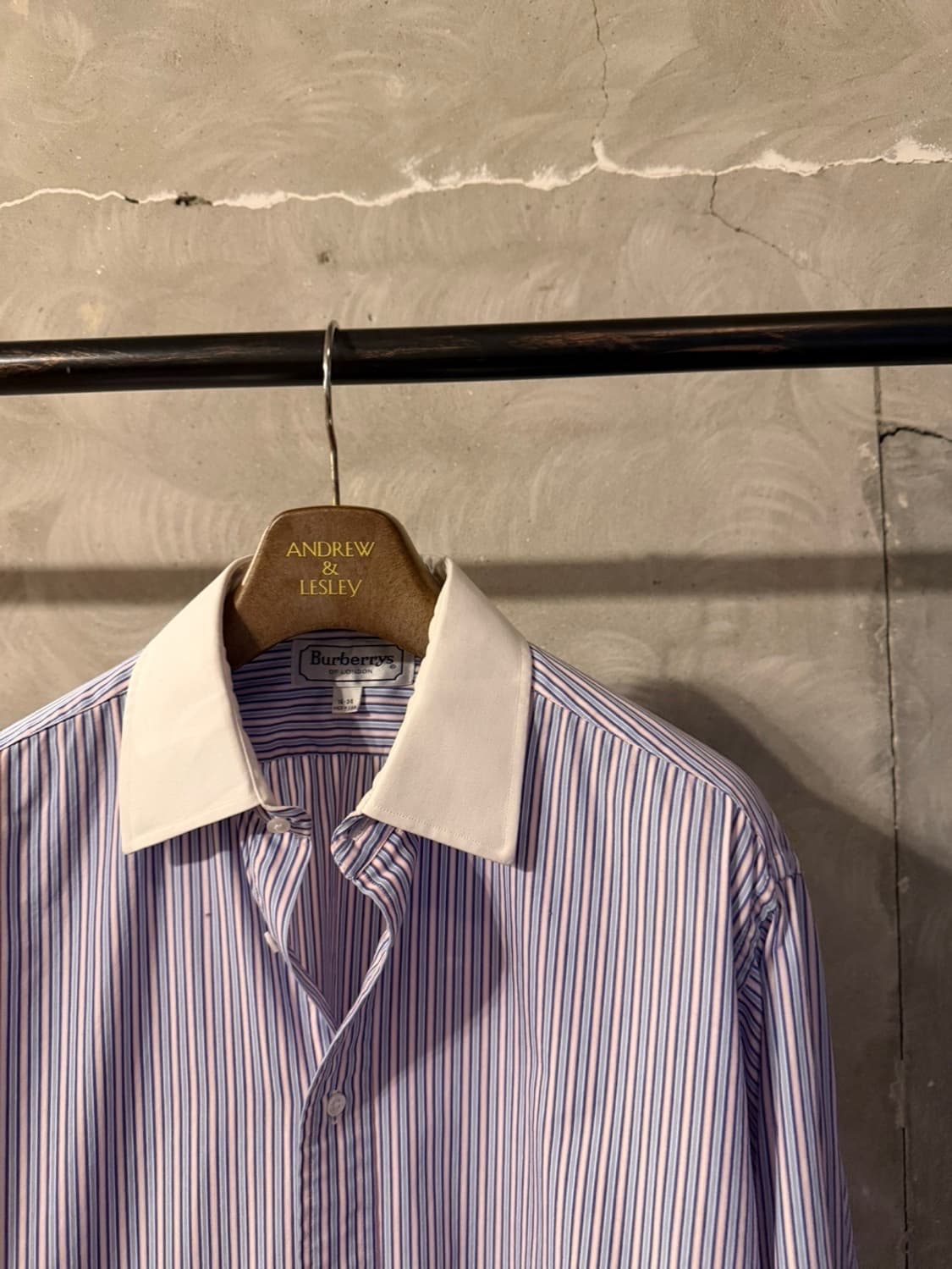 버버리 드레스셔츠 남성100-105 상품이미지3
