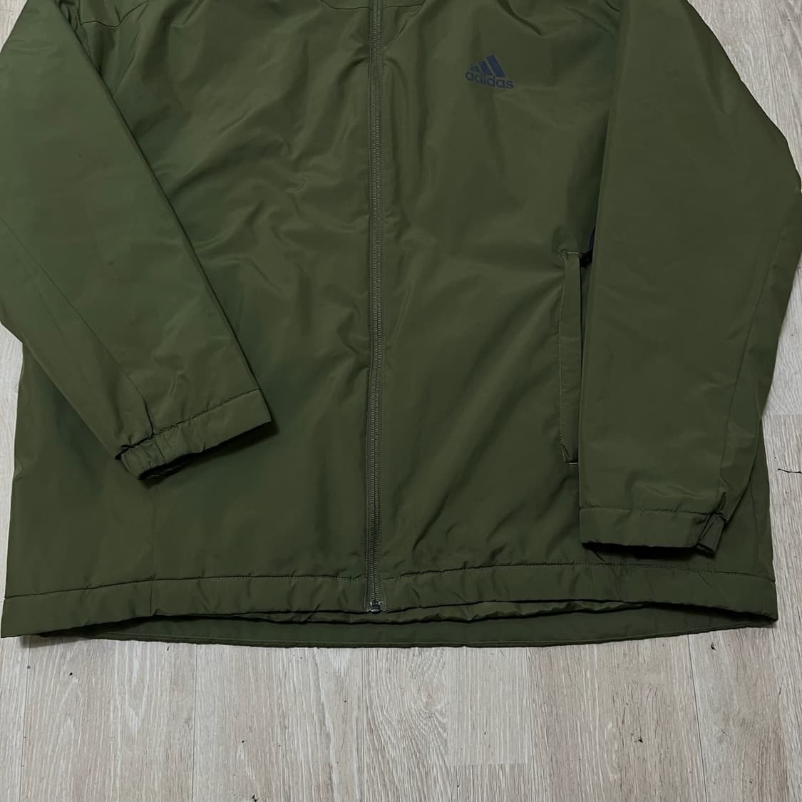 아디다스 남성 라이트 다운 바람막이 경량 점퍼 XL/105  상품이미지4