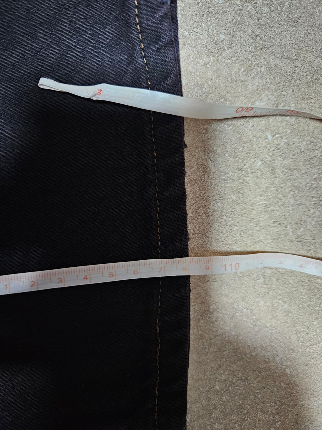 90s levi's 505 31x30 흑청 레드탭 상품이미지7