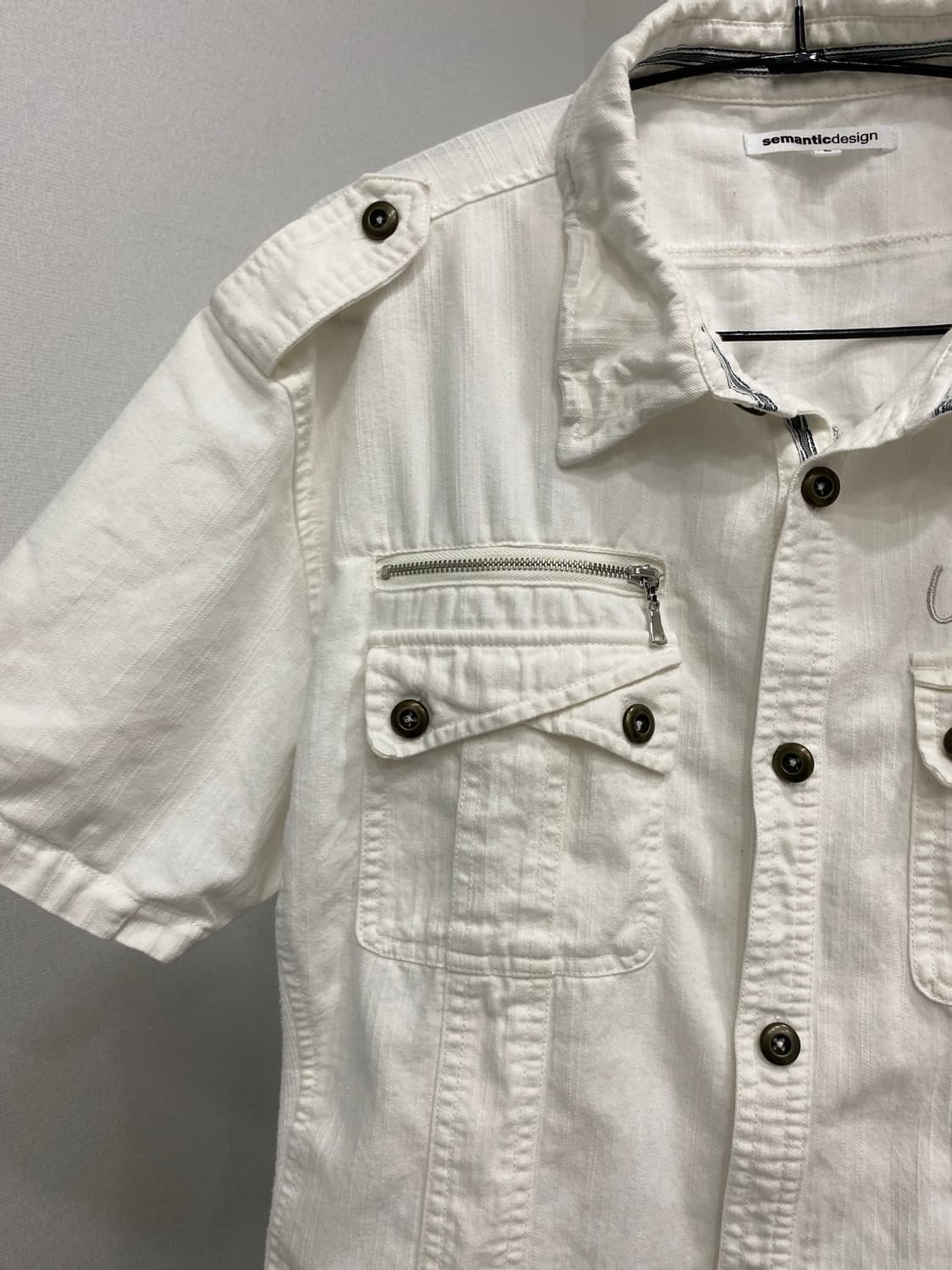 Military Short Sleeve Shirt 상품이미지4