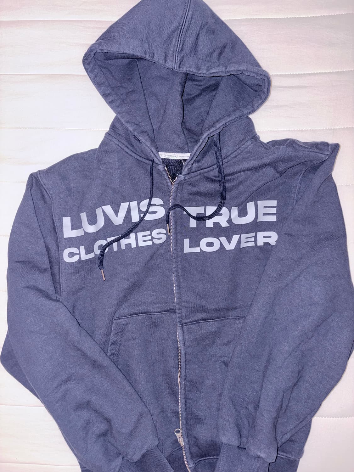 러브이즈트루 네이비 후드집업 상품이미지2
