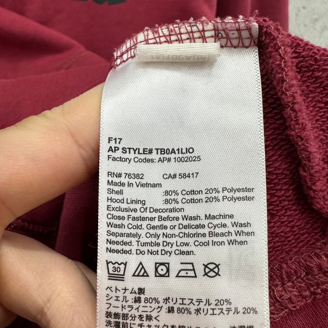 95 팀버랜드 남자 후드티 상품이미지4