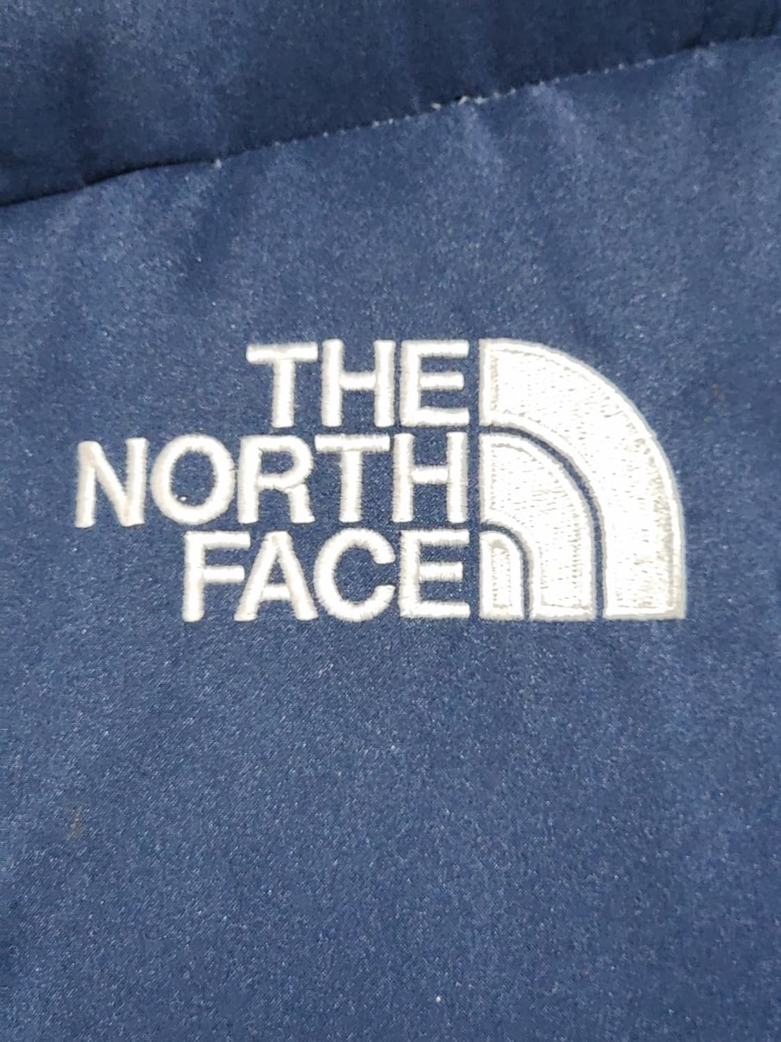 (M) 노스페이스 롱패딩 점퍼 네이비 오리털 다운코트 후드  상품이미지4