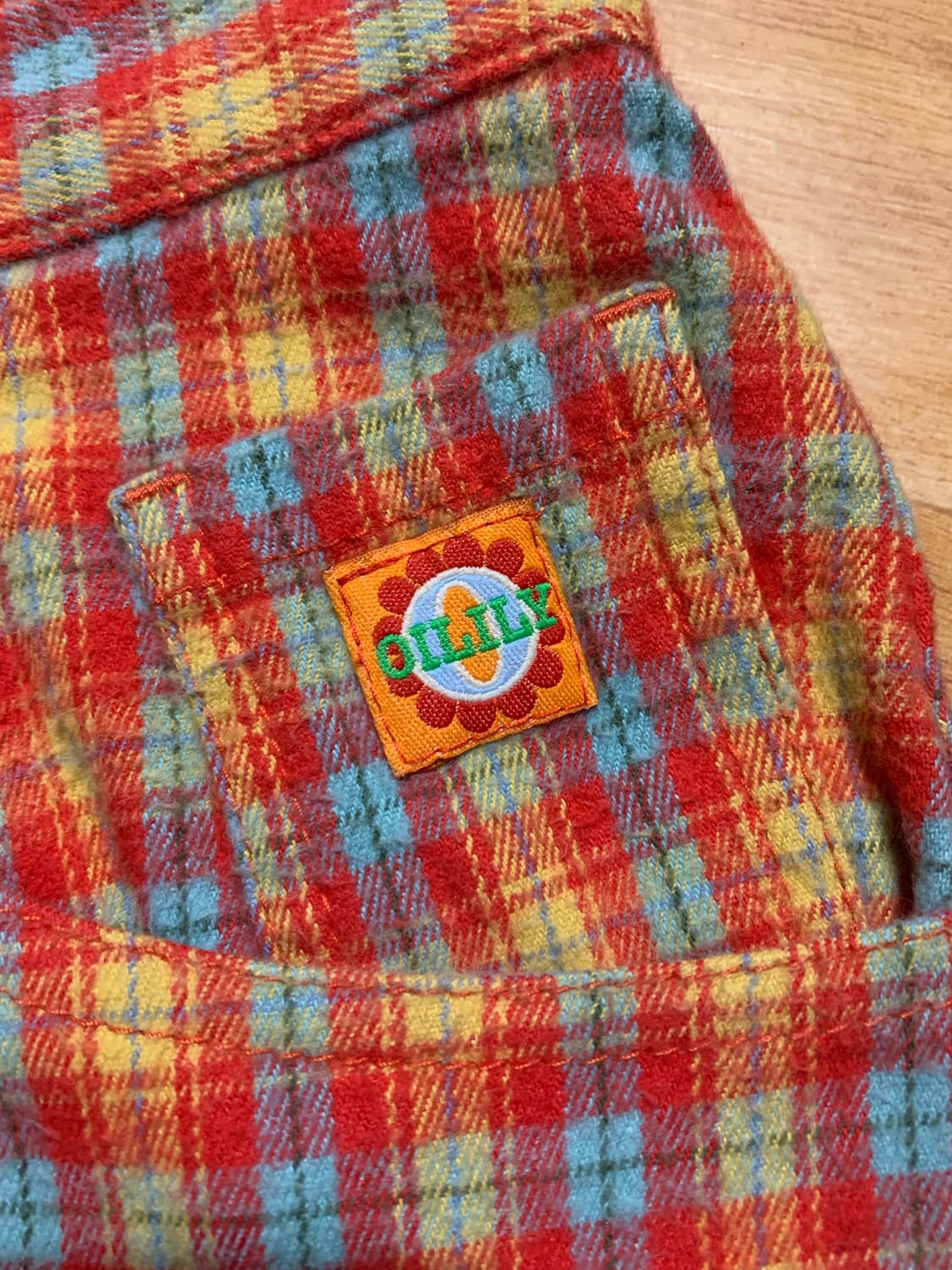 OILILY 오일릴리 체크패턴 미니 스커트(38 사이즈) 상품이미지4