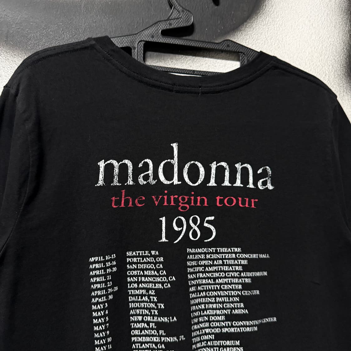마돈나 x GU Like a Virgin 투어 기념 프린팅 반팔 티셔츠 상품이미지5
