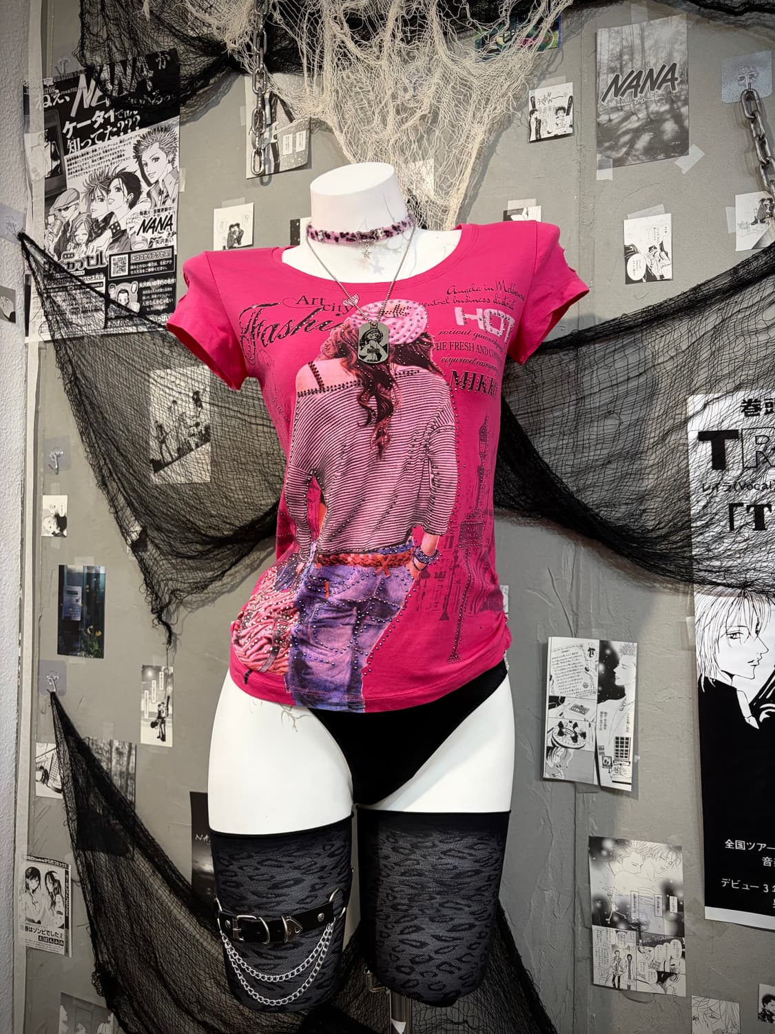 00's Glam cubic diva short sleeve 상품이미지6