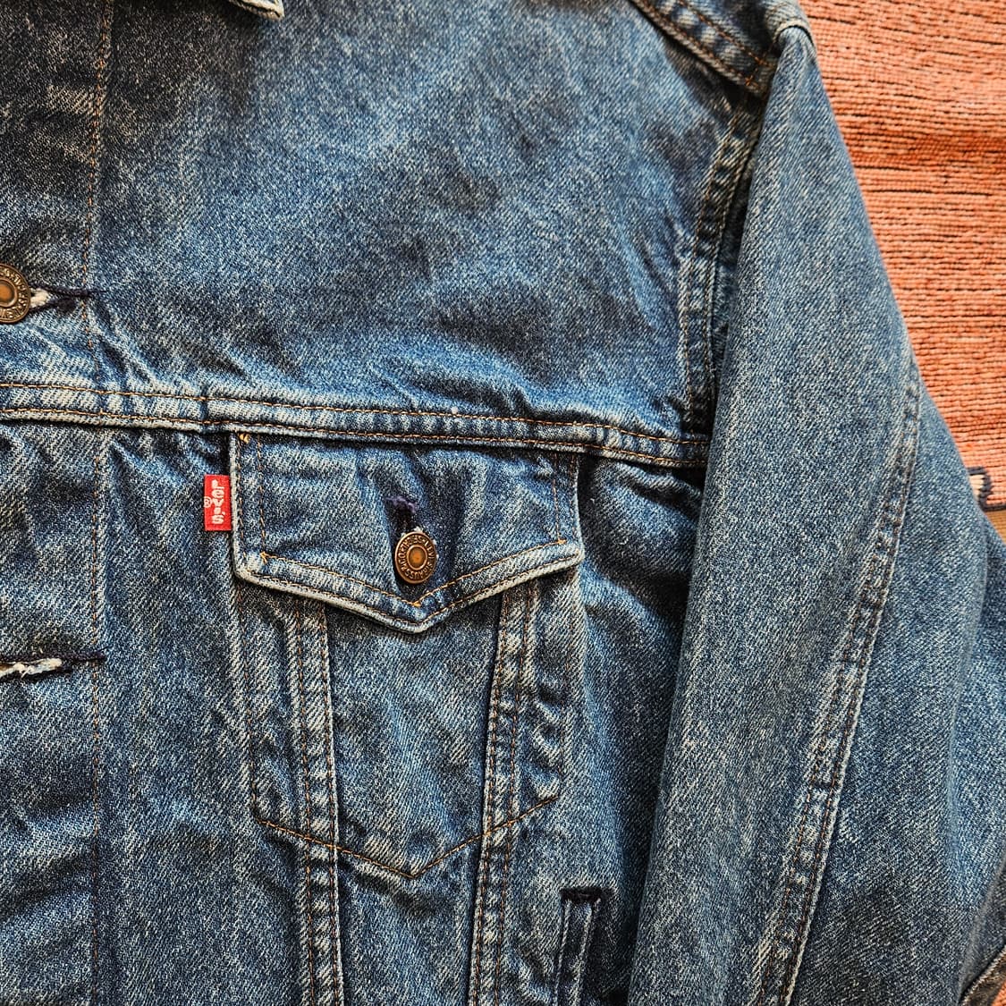 80s 리바이스 3세대 트러커 70507 / L~XL 상품이미지2