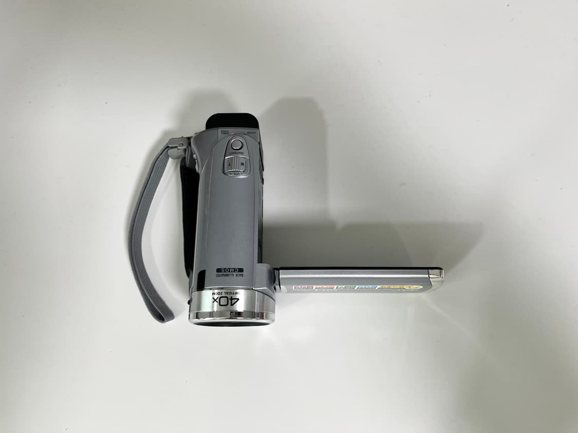 A급/ 희귀기종 / Jvc gz e220 빈티지 캠코더 실버 상품이미지7