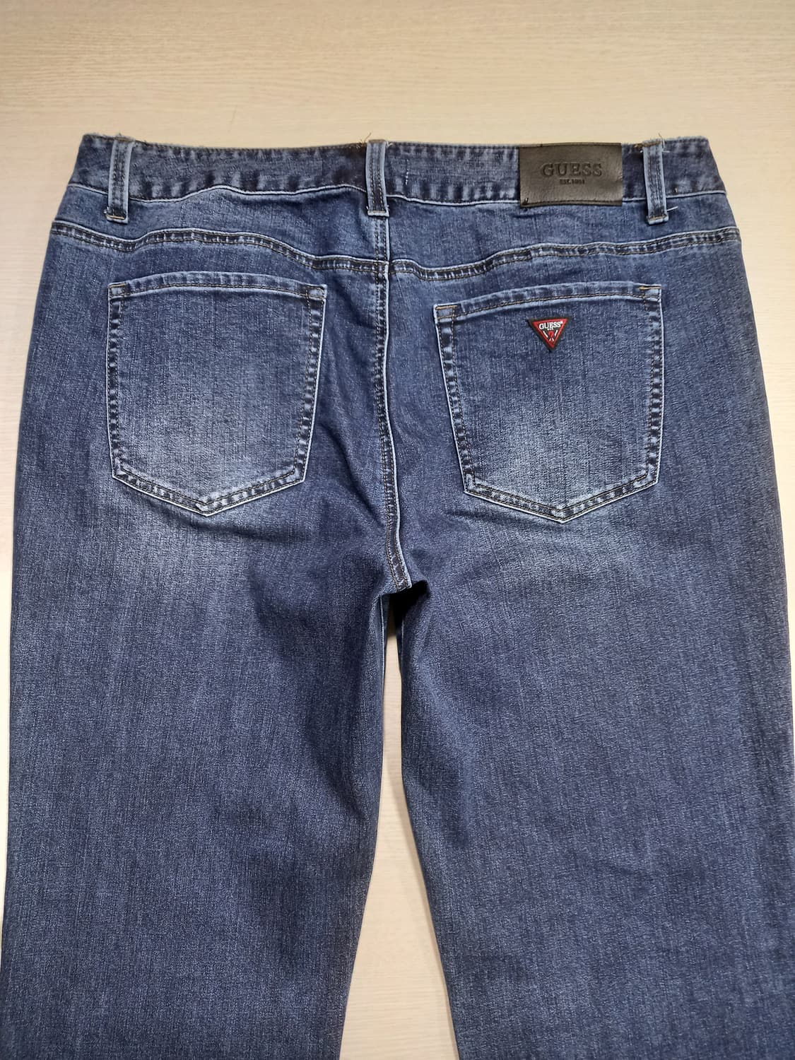 37 GUESS 워싱 스판 일자진 37-139 상품이미지4