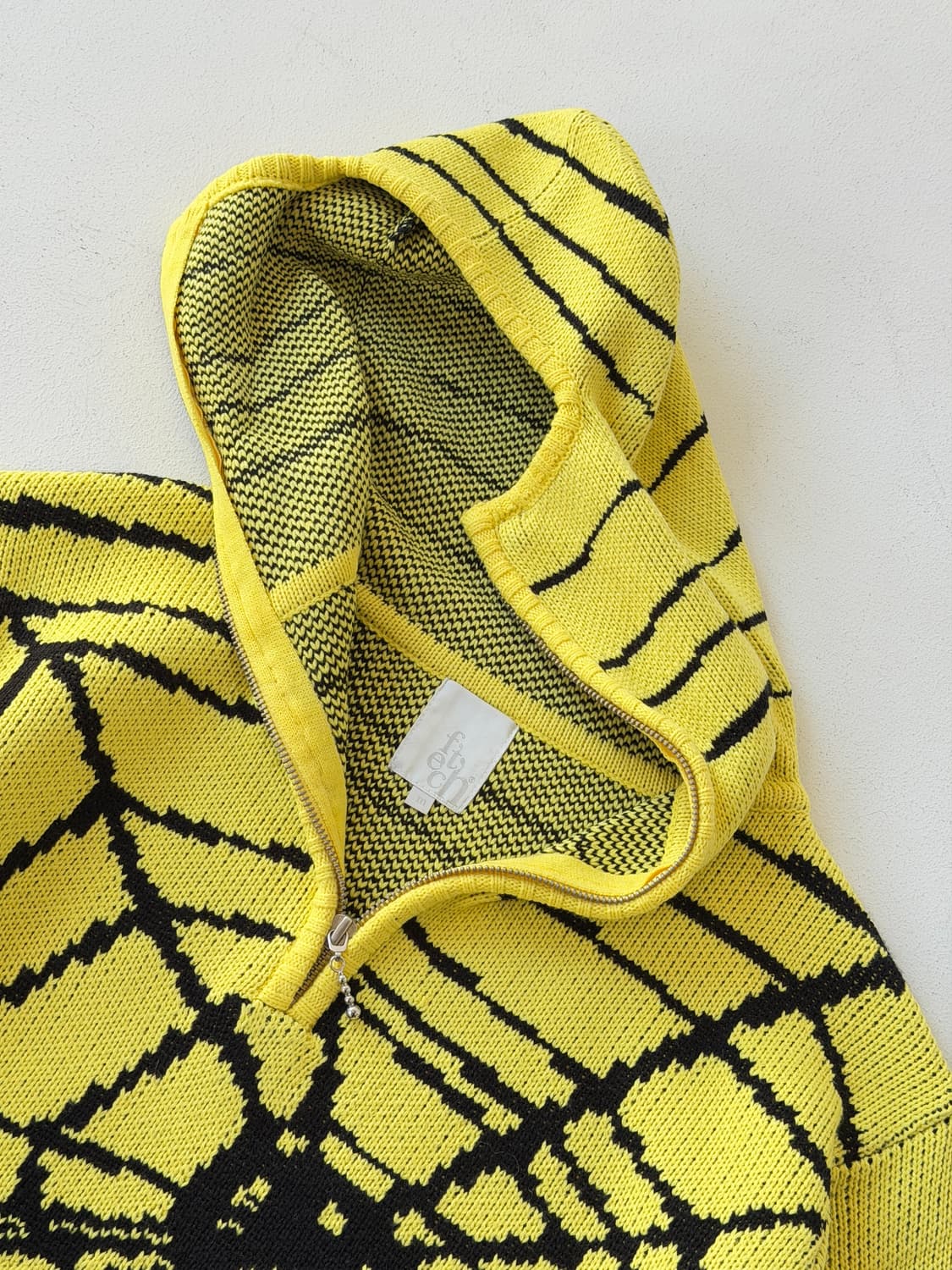 FETCH SPIDER WEB HOODIE KNIT 상품이미지3