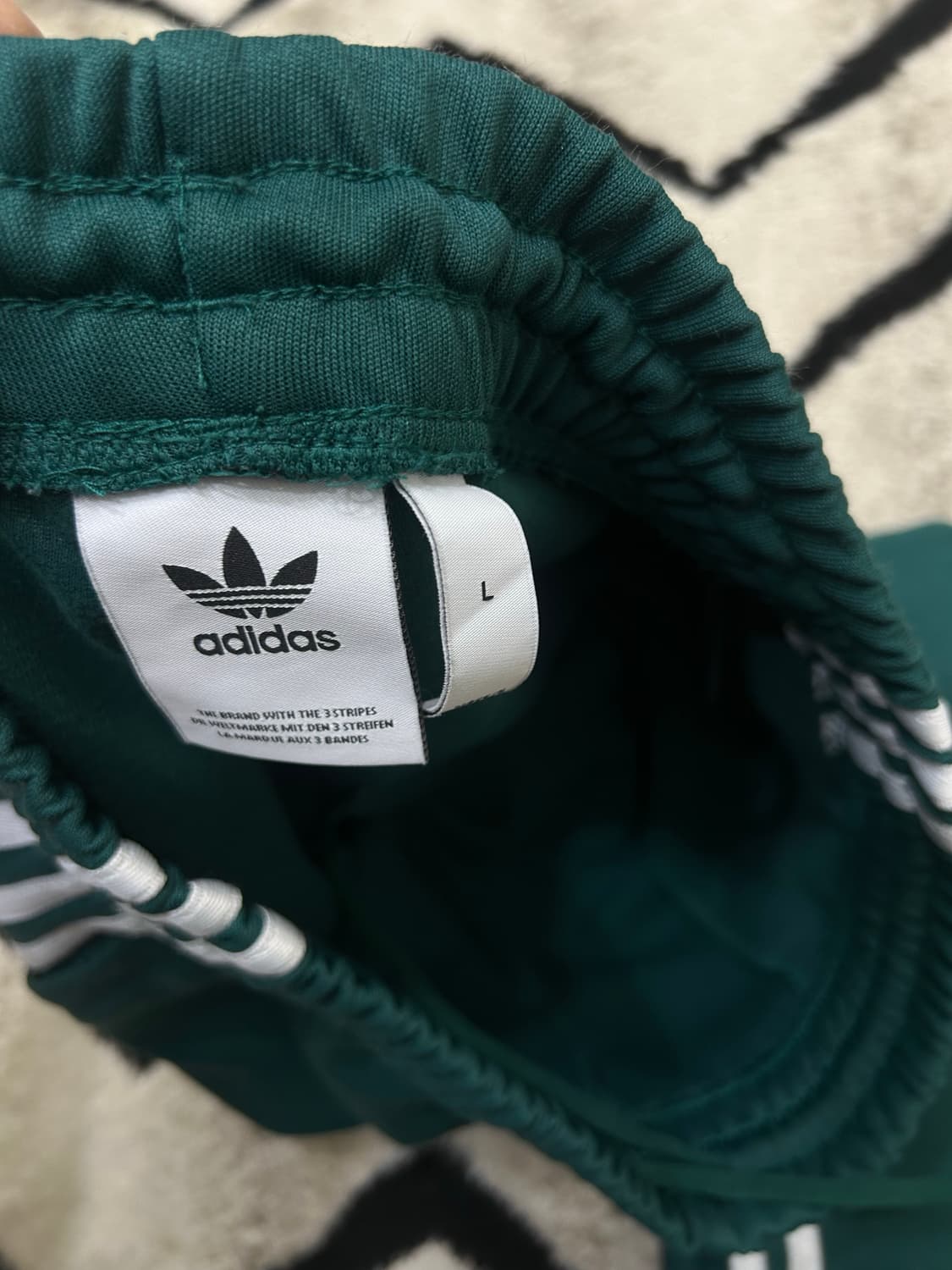 [L]아디다스 슈퍼스타 트랙 팬츠/그린 상품이미지5