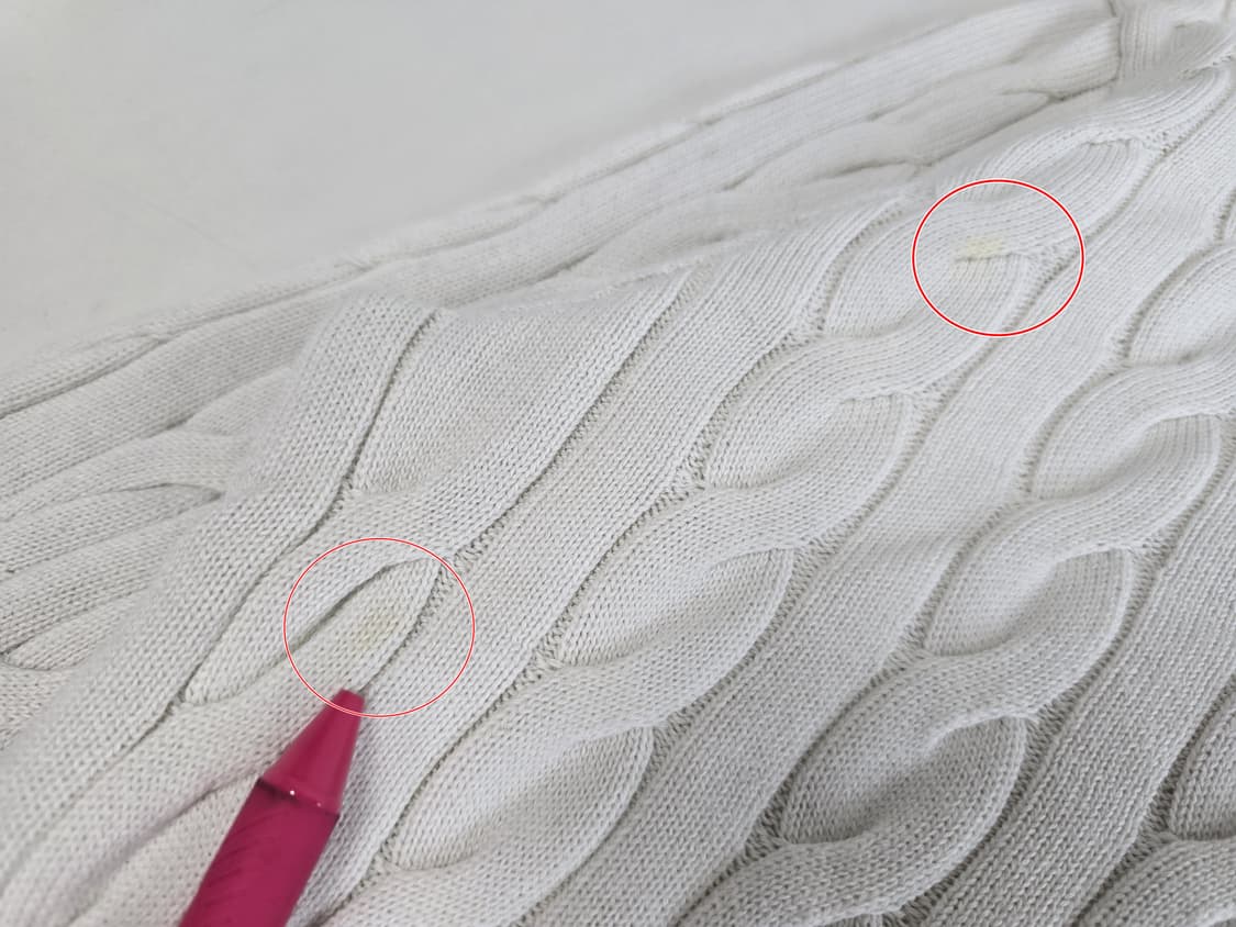 타미힐피거 니트 화이트 S 상품이미지5