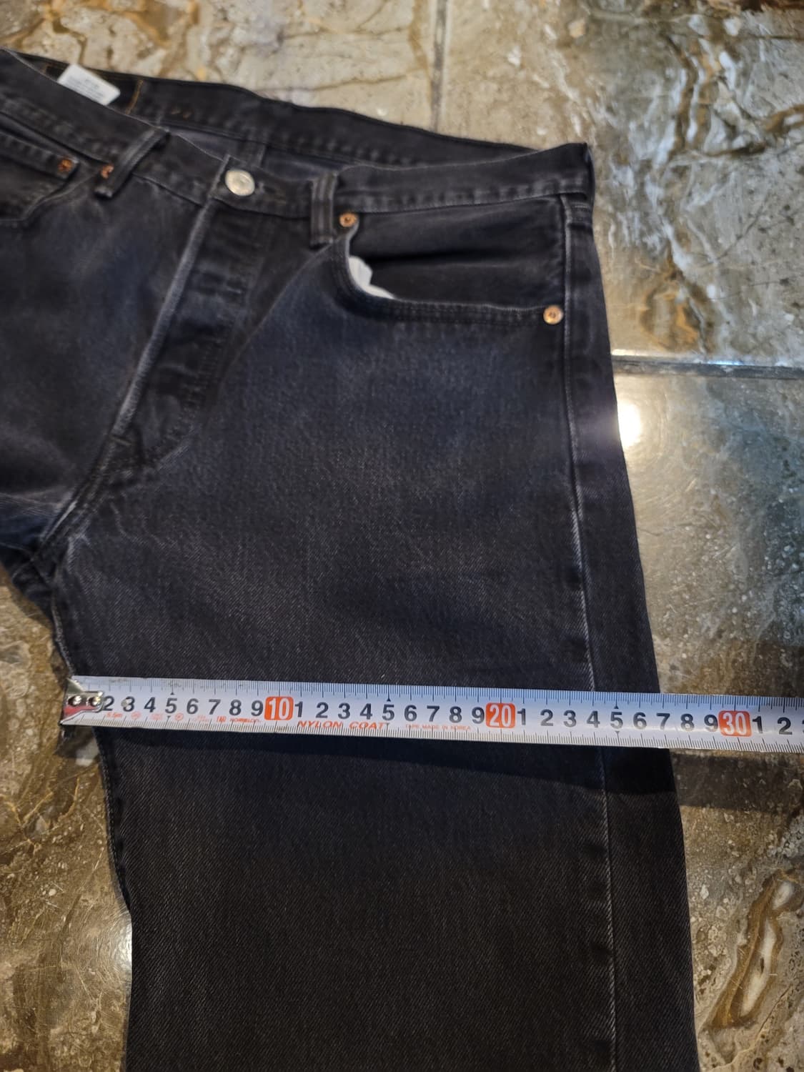 리바이스 흑청 데님팬츠  상품이미지7
