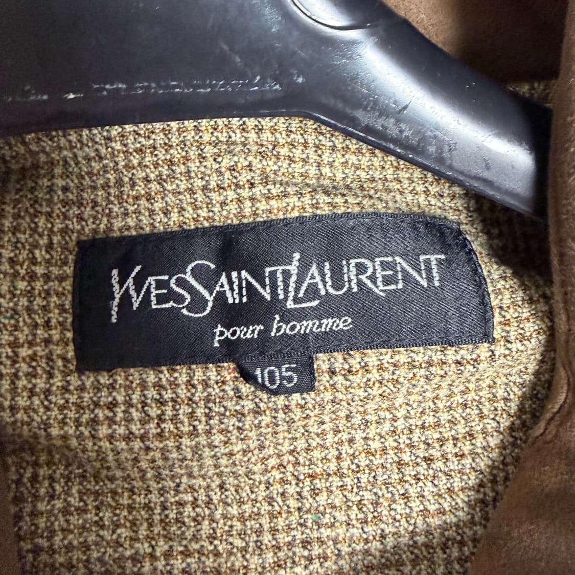 입생로랑 생로랑 남성 울자켓 빈티지 상품이미지3