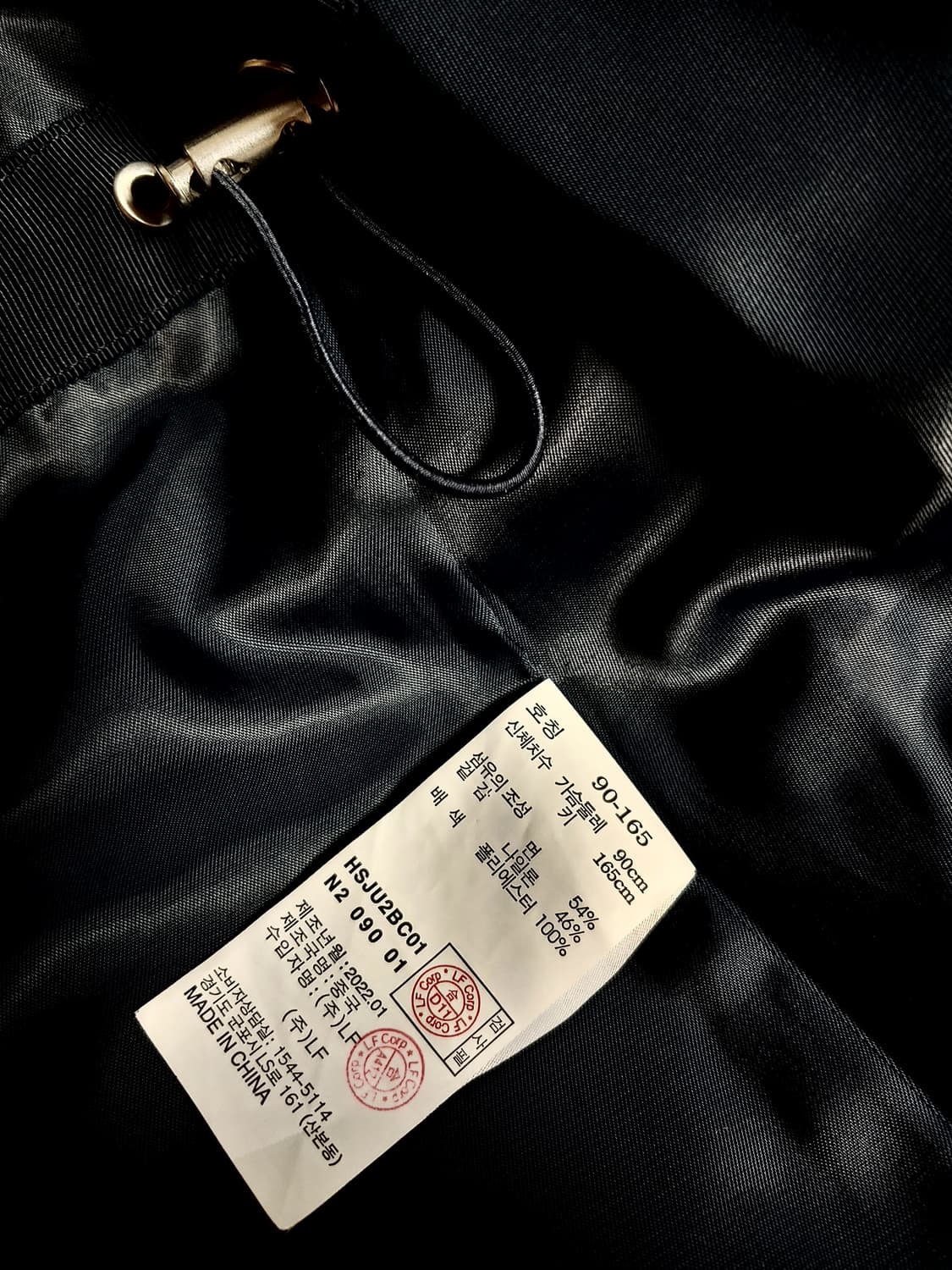 헤지스 2023 395000 히든후드 점퍼 상품이미지10