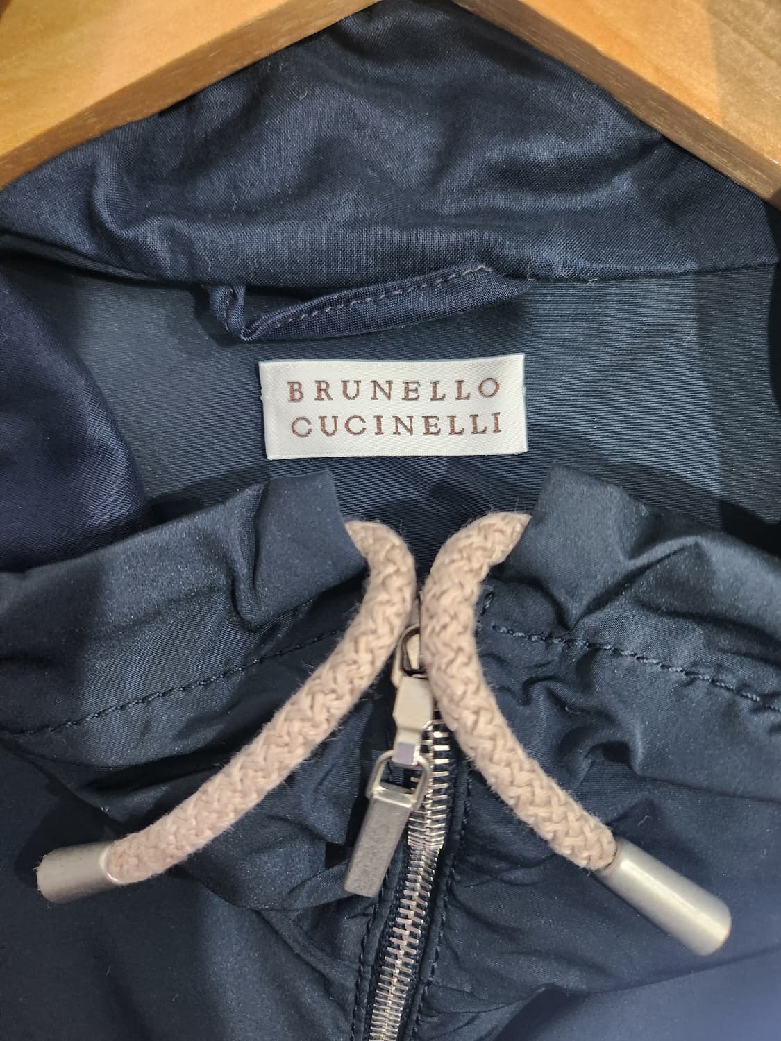 브루넬로 쿠치넬리 네이비 숏자켓  L정품 상품이미지4