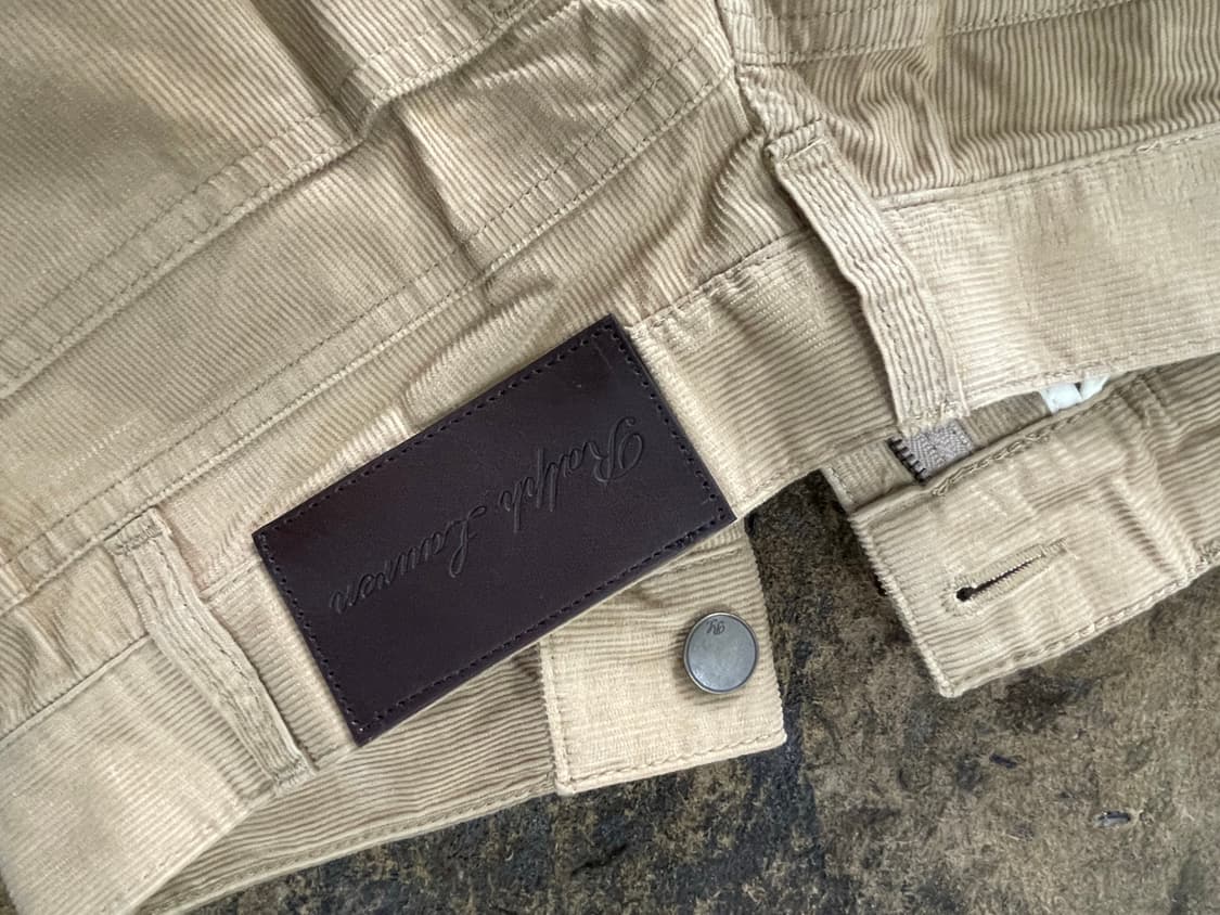 폴로랄프로렌(퍼플라벨)/베이지 코듀로이 팬츠 상품이미지6