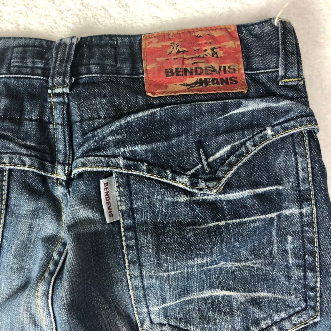 올드 벤데이비스 와이드 데님팬츠  상품이미지5