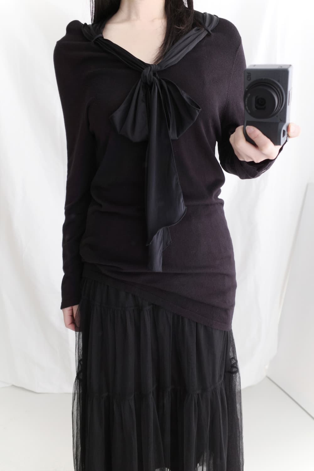body dressing) tie long sleeve 상품이미지7