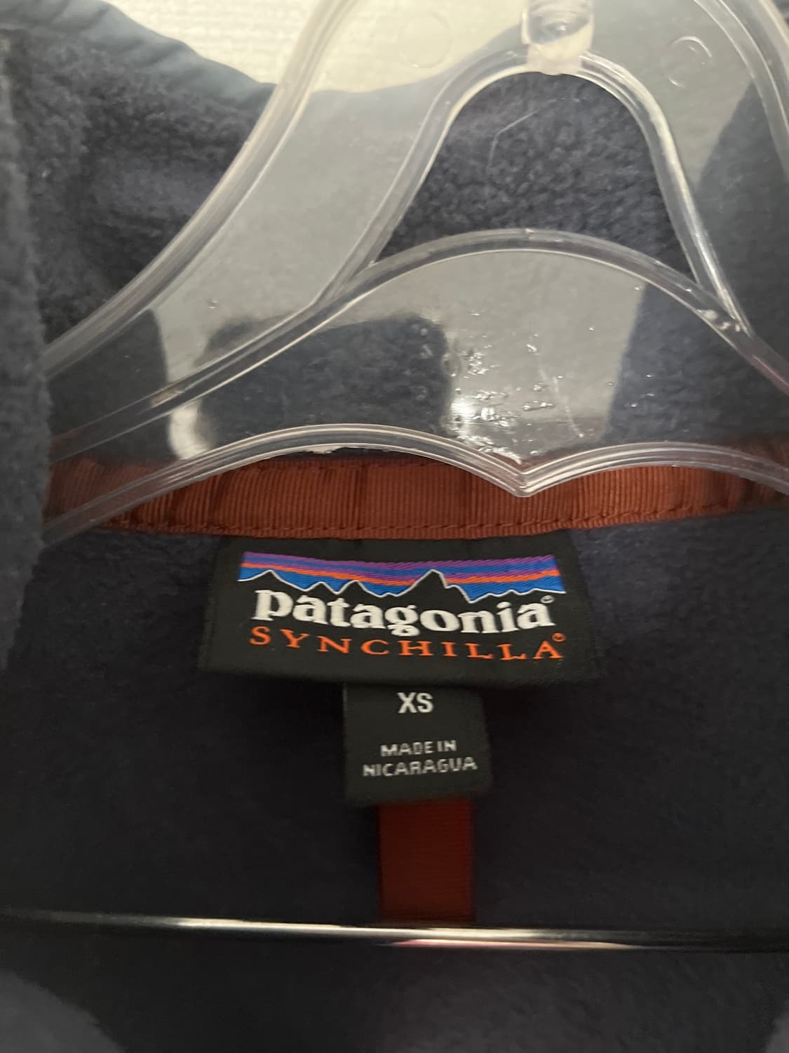 파타고니아 신칠라 풀오버 후리스 폭스레드 xs 상품이미지3