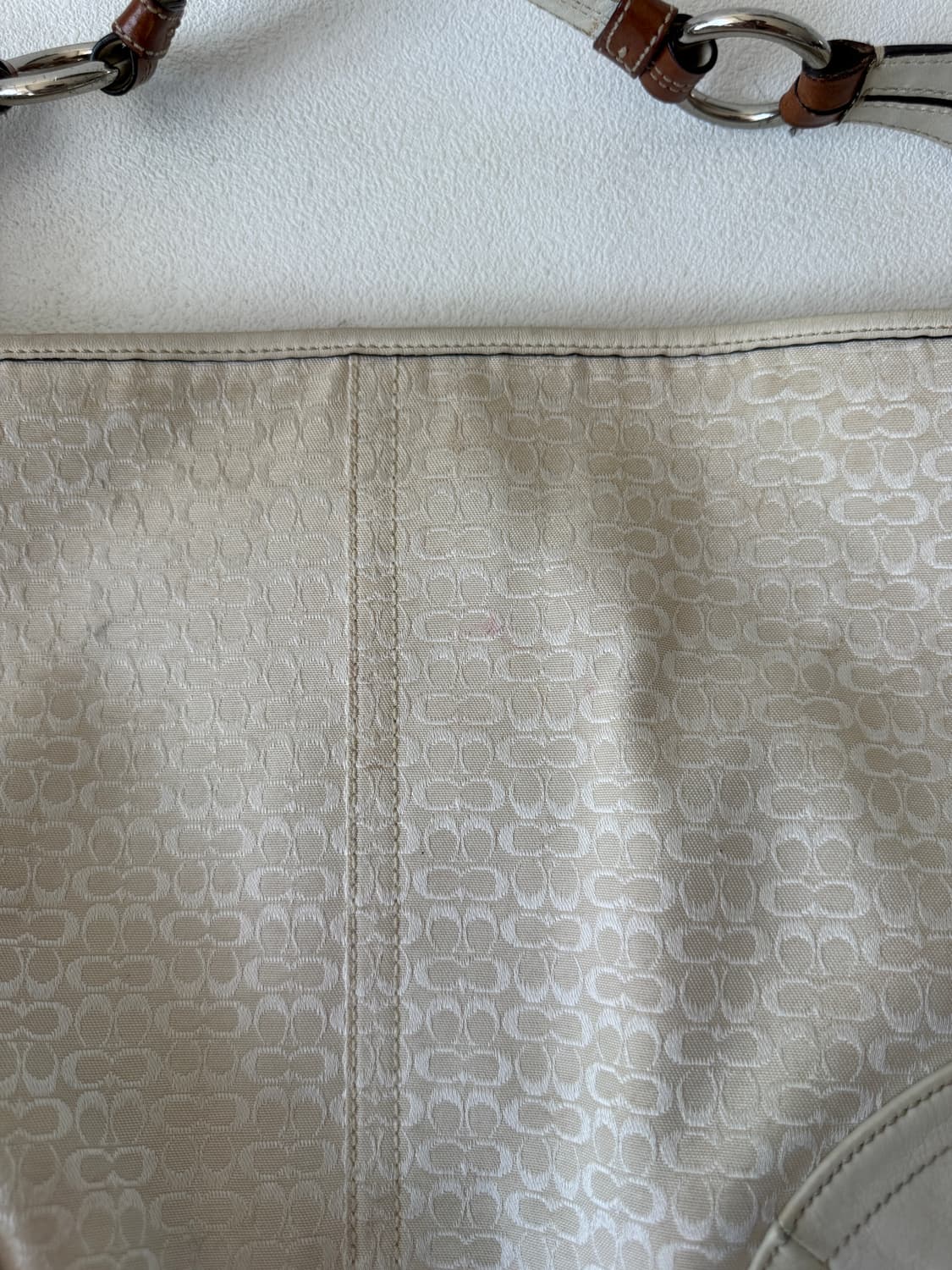 코치(COACH) 모노그램 레더 숄더백 상품이미지5