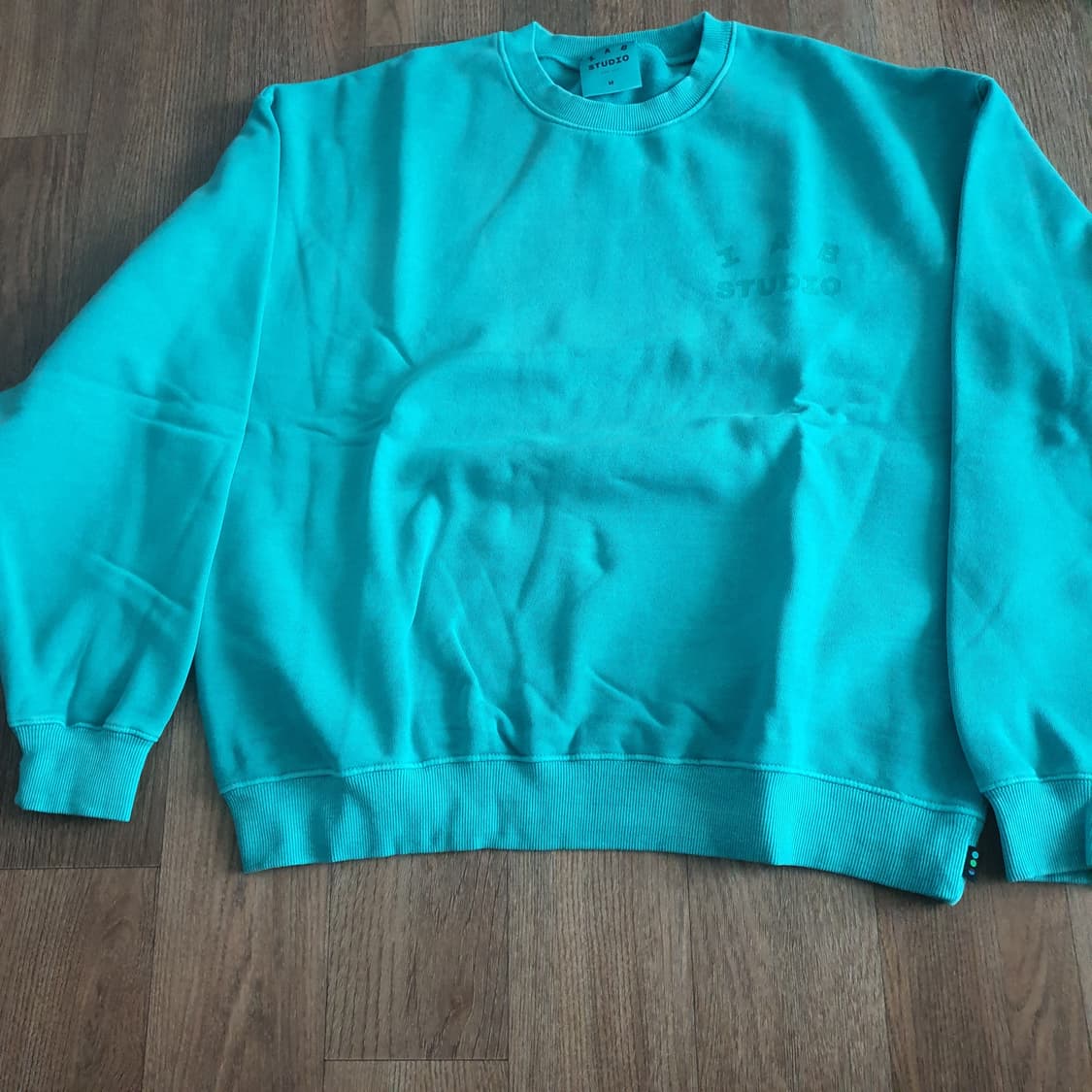 아이앱 스튜디오 피그먼트 스웨트셔츠 & 미니백 제이드 상품이미지4