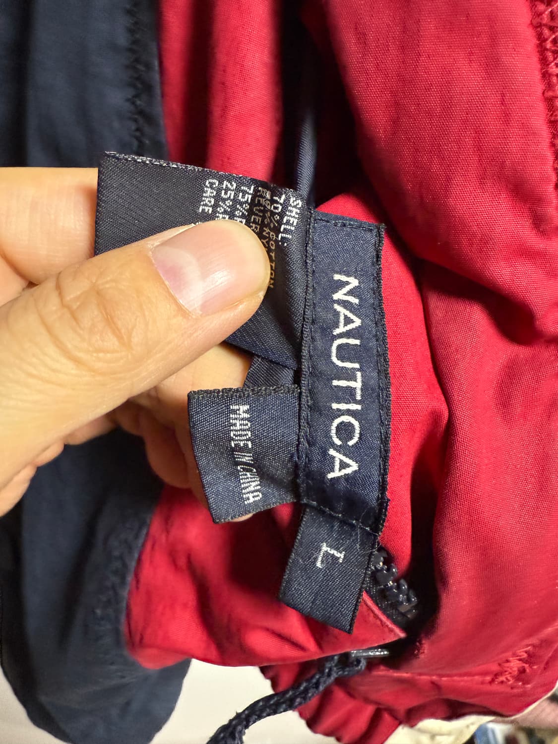 노티카 리버시블 점퍼 L  상품이미지3